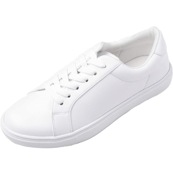 Feversole Featured PU Leather Colorful Lace-Up Sneaker Size 8 - Picture 2 of 8